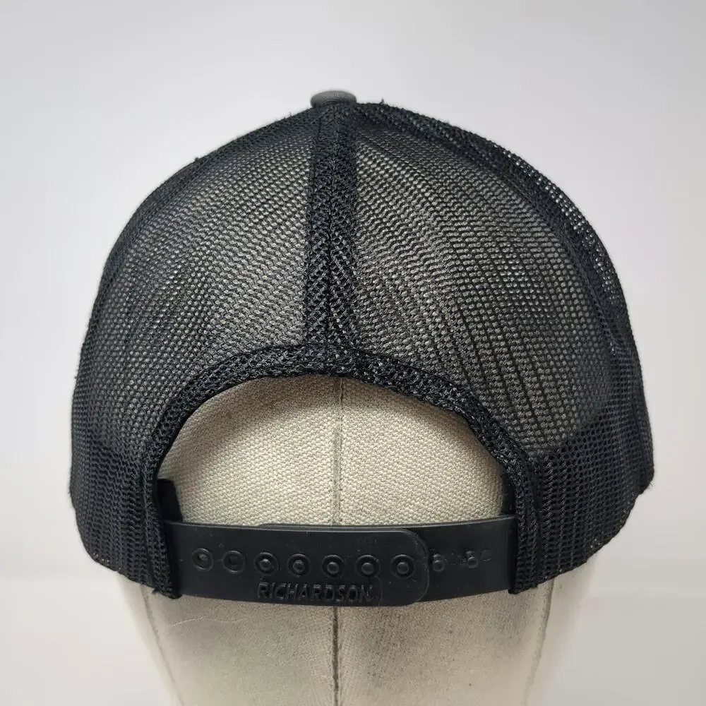 Richardson Trucker Hat Gray One Size Mesh Back Snapback New Jersey Foodbank